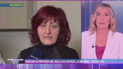 Miriam scomparsa a Torino, l'appello della mamma