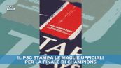 Il PSG stampa le maglie per la Finale