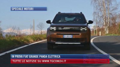 In prova Fiat Grande Panda elettrica