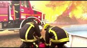 Bruciano Spagna e Francia, fiamme nell'area di Bordeaux e Madrid