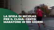 La sfida di Nicolas per il clima: cento maratone in 100 giorni