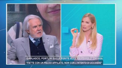 Garlasco, Fortuni sulle ferite alle palpebre di Chiara