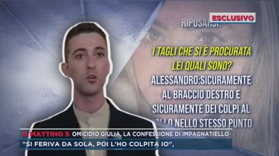 Omicidio Giulia, la confessione di Impagnatiello