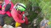 Salvato speleologo intrappolato da ieri