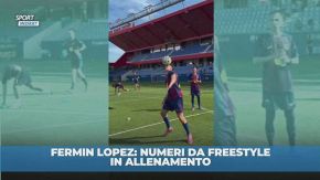 Fermin Lopez in versione freestyle