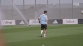 La Juve si allena nel ritiro in Germania