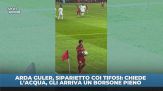 Arda Guler, show con i tifosi: chiede l'acqua e loro…