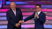 La Ruota della Fortuna, Pier Silvio Berlusconi irrompe in diretta e ringrazia Gerry Scotti