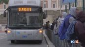 Bus e metro fermi, caos e disagi