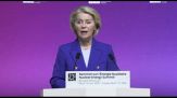 Von der Leyen: ridurre il nucleare in Europa è stato errore strategico