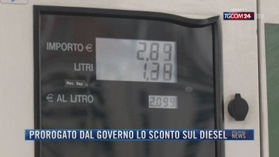 Breaking News delle 21.30 | Prorogato dal governo lo sconto sul diesel