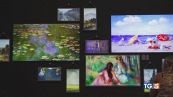 La tv opera d'arte che regola la casa smart