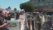 Rivolta sui migranti in America, coprifuoco e arresti a Los Angeles