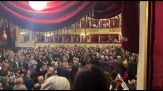 Concluse celebrazioni 120 anni Cgil: platea Scala intona "Bella ciao"