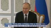 Breaking News delle 09.00 | Ucraina, Putin apre a spiragli per la tregua