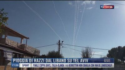 Breaking News delle 18.00 | Pioggia di razzi dal Libano su Tel Aviv