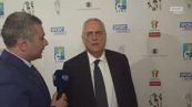 Lotito show: "In finale vogliamo zittire chi ci dava salvi per caso"