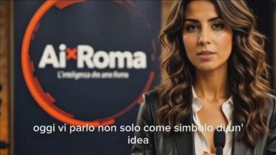 Roma, l'influencer virtuale Francesca Giubelli candidata a sindaco