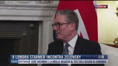 Breaking News delle 16.00 | A Londra Starmer incontra Zelensky