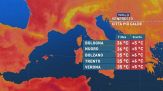 Mai così caldo, 43 gradi nelle isole, allerta temporali al Nord