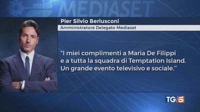 Temptation da record, Pier Silvio Berlusconi: "È fenomeno sociale"