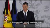 Il premier Sanchez ricorda Frascesco: "La Spagna onorerà il Papa"
