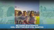 Neymar scatenato! Gol spettacolo col Santos