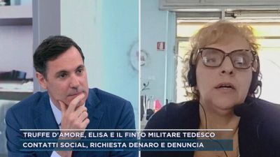 Truffe d'amore, Elisa e il finto militare tedesco