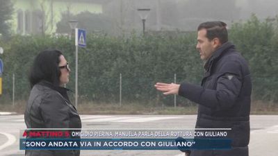 Omicidio Pierina Paganelli, Manuela parla della rottura con Giuliano