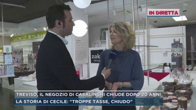 Treviso, il negozio di casalinghi chiude dopo 20 anni