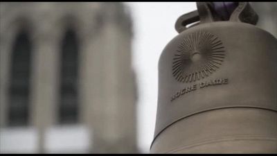Tre nuove campane arrivano a Notre-Dame, una è quella di Parigi 2024