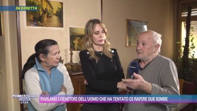 Parlano i genitori dell'uomo che ha tentato di rapire due bimbe
