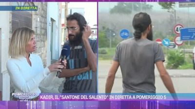 Kadir, il "santone del Salento" in diretta a Pomeriggio5