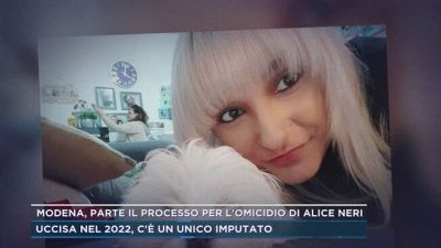 Modena, parte il processo per l'omicidio di Alice Neri