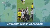 Coman, intervento killer su Demiral: poi scatta la rissa in Al Nassr-Al Ahli