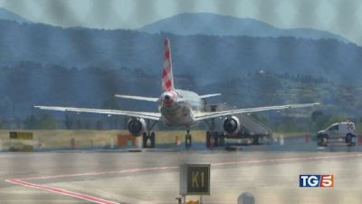 Risucchiato dall'aereo