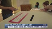 Breaking News delle 14.00 | Europee, affluenza sotto il 50%
