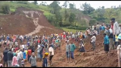 Etiopia, continuano le ricerche dei dispersi sotto una frana a Kencho