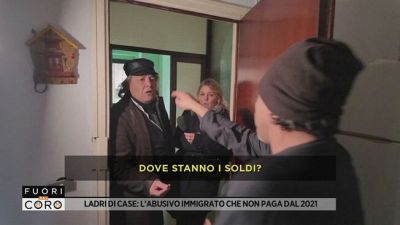 Ladri di case: l'abusivo immigrato che non paga dal 2021