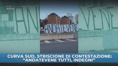 Curva Sud, forte contestazione
