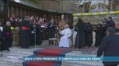 Addio a Papa Francesco, l'incontro con le suore di clausura