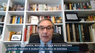 Influenza, boom di casi e picco record