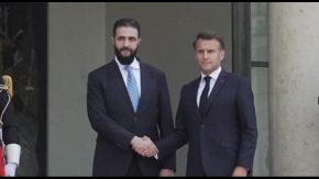 Il leader siriano al-Shareh da Macron, prima visita in Occidente