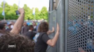 Proteste al Salone del libro di Torino