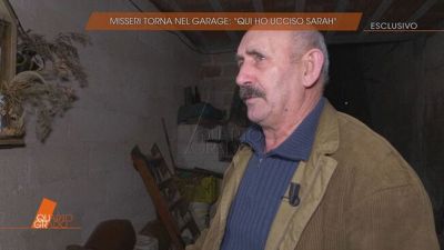 Michele Misseri torna nel garage di Avetrana: "Qui ho ucciso Sarah"