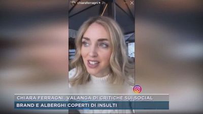 Chiara Ferragni, valanga di critiche sui social