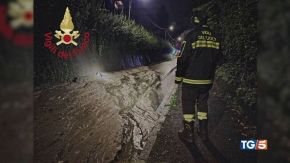 Frane e allagamenti, maltempo verso sud