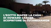 L'Egitto riapre la casa di Howard Carter: scoprì Tutankhamon