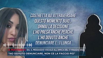 Siu, il messaggio vocale all'amica
