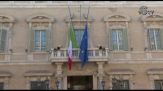 Al Senato bandiere a mezz'asta per Giornata in memoria vittime Covid